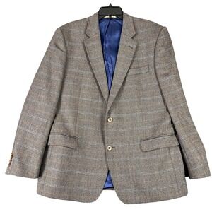 Magee Heritage Collection Blazer Sport Coat Tweed Wool Jacket 44R Mens